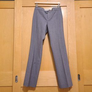 Banana Republic Gray Martin Fit Suit Pants Size 8L Fully Lined NWOT